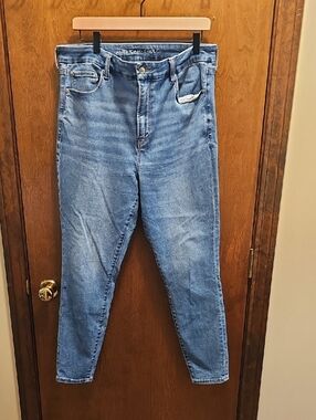 American Eagle BFF Jegging High-Rise Light Blue Jeans